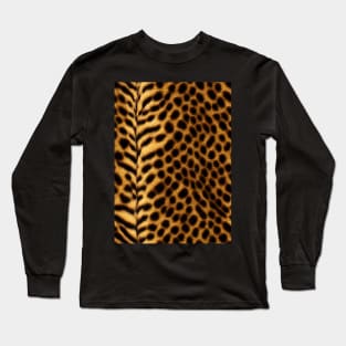 Jaguar Fur - Printed Faux Hide #6 Long Sleeve T-Shirt